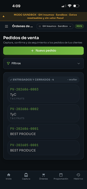 Praxion ERP Screenshot 3