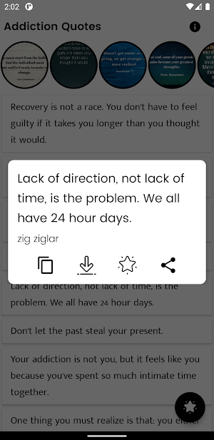 Addiction Quotes and Sayings Screenshot 2