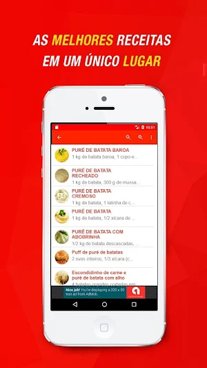 Receitas de Purê de Batata Screenshot 2