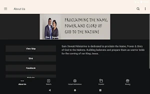 Sam Dewald Ministries Screenshot 3