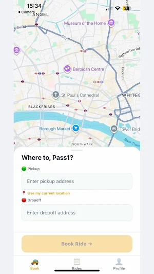 OrangeRide Screenshot 1