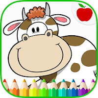 Farm Animals Coloring Book