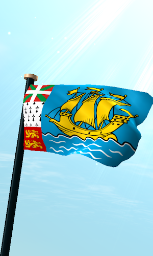 Saint Pierre and Miquelon Flag Screenshot 0