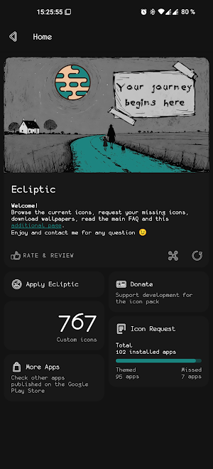 Ecliptic Icon Pack Screenshot 1