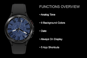 EY32 Classic Analog Watchface Screenshot 2