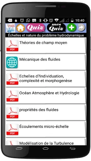 Cours de Mécanique des Fluides Screenshot 3