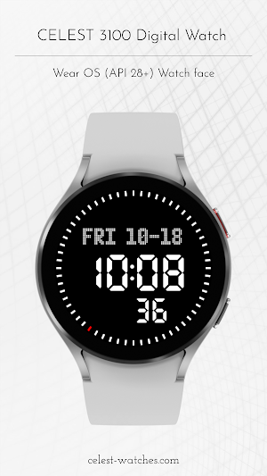CELEST3100 Digital Watch Screenshot 0