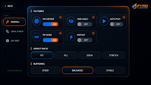 Fyro Player Pro Screenshot 2