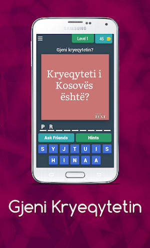 Gjeni Kryeqytetin Screenshot 0