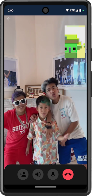 Videollamada falsa de Picus Screenshot 1