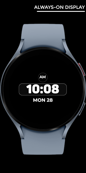 Nighty Digital 02 - watch face Screenshot 2