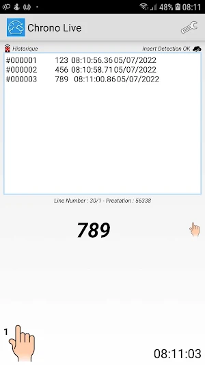 Chrono Live Screenshot 0
