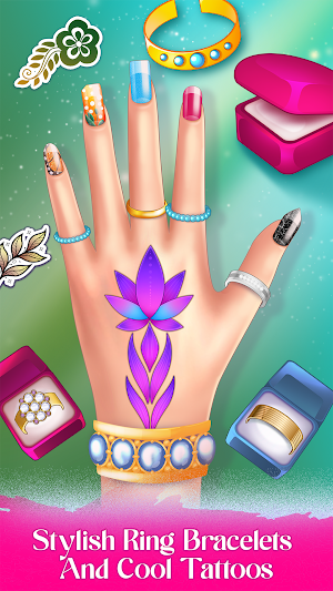 Nail Art Salon Game For Girls Screenshot 3