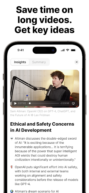 Eightify・AI YouTube Summarizer Screenshot 0