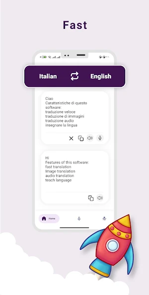 English to Italian Translator Screenshot 0