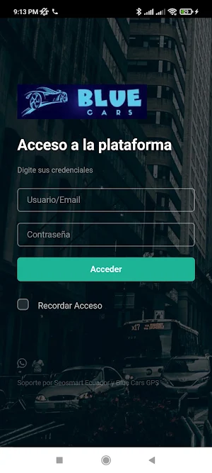 BlueCars Rastreo Satelital Screenshot 1