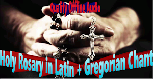 Holy Rosary in Latin + Gregorian Chant (offline) Screenshot 0
