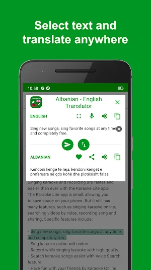 Albanian - English Translator Screenshot 3