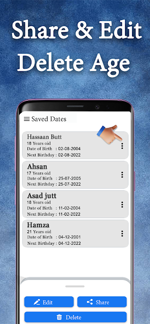 Age Calculator - Date of Birth Screenshot 3