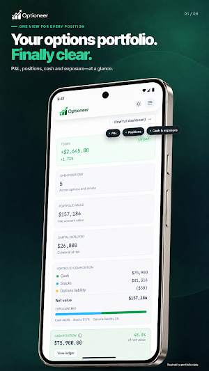 Optioneer: Options Tracker Screenshot 0