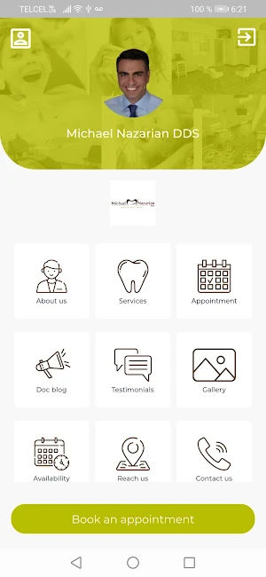 Michael Nazarian DDS Screenshot 1