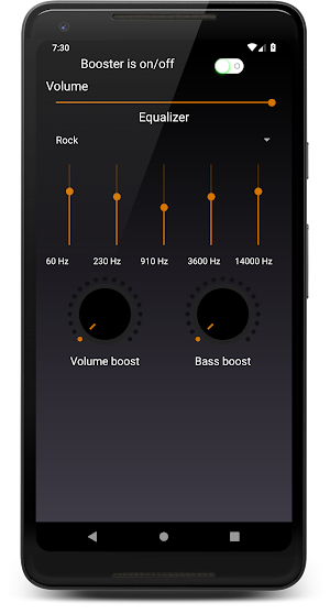 Volume Booster for Headphones with Equalizer Screenshot 0