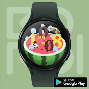 Water Melon Design Watch Screenshot 2
