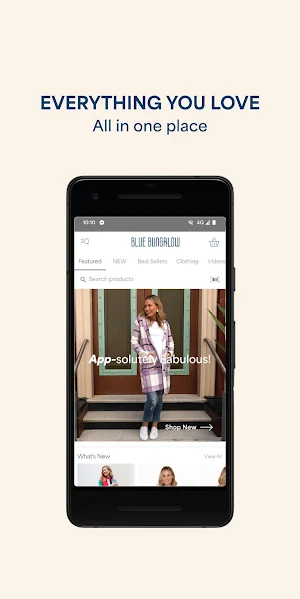 Blue Bungalow Screenshot 1