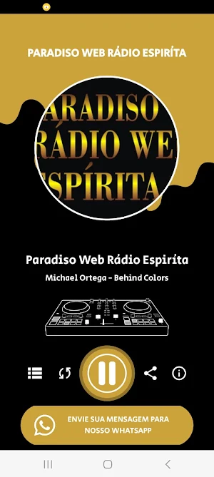 Paradiso Web Rádio Espiríta Screenshot 1
