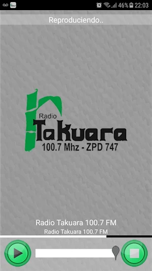 Radio Takuara 100.7 FM Screenshot 1