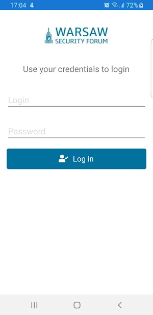 Warsaw Security Forum Screenshot 0