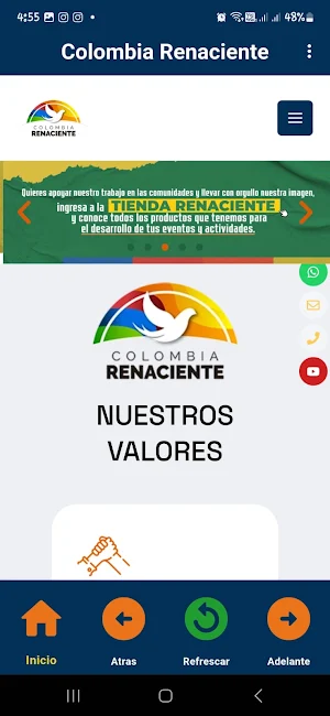 Colombia Renaciente Screenshot 1