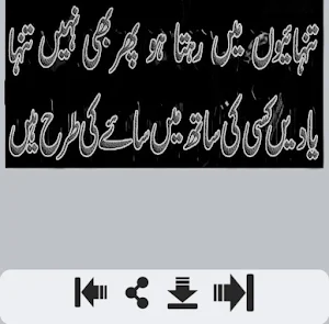 Tanhaiyan Shayari Screenshot 3