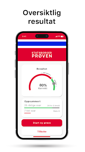 Bli Statsborger Screenshot 3