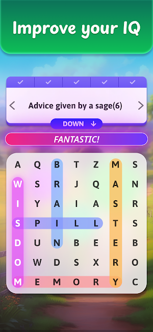 Crossword Search: Word Puzzles Screenshot 1