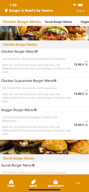 Burger & Bowl's by Samira Screenshot 2
