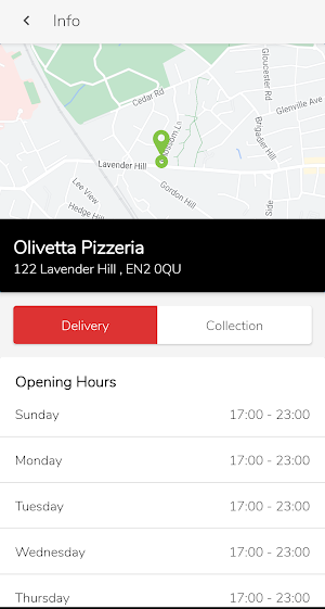 Olivetta Pizzeria Screenshot 2