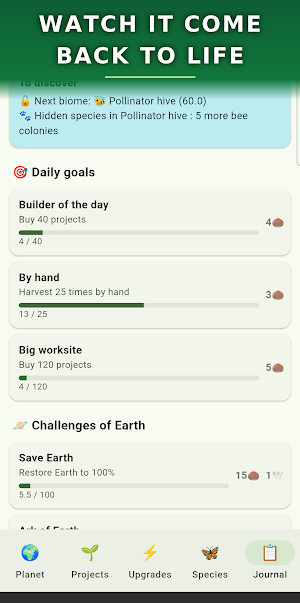EcoVerse: Idle Planet Healer Screenshot 3