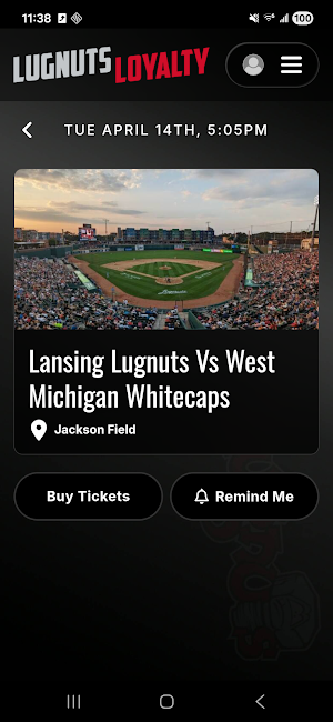 Lugnuts Loyalty Screenshot 3