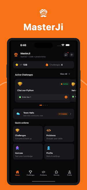 MasterJi: Learn & Code Screenshot 0