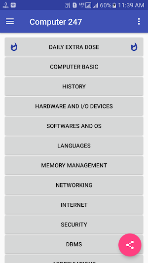 Computer 247 - for Bank PO, IBPS, SSC CGL, SBI Screenshot 1