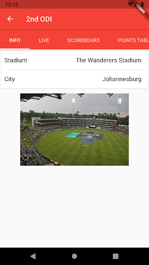 CricRed - Cricket Live Score Screenshot 3