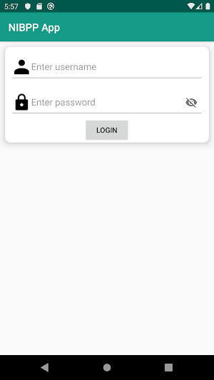 NIBPP App Screenshot 1