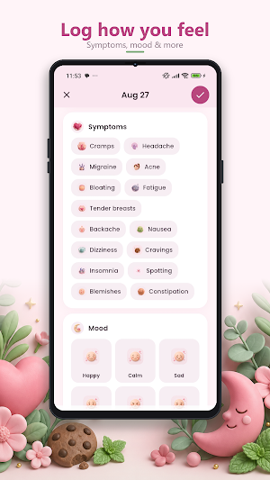 Neli: Period Tracker & Cycle Screenshot 3