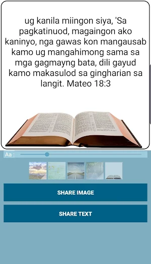 Cebuano Bible Screenshot 0
