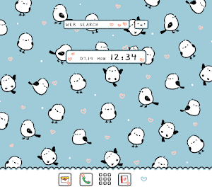 Little Birdy Paradise Theme Screenshot 0