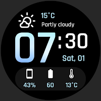 Weather Digital Watch Face