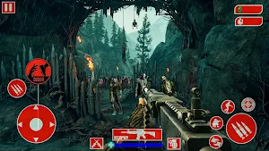 FPS Games: Zombie Hunter Games Screenshot 1