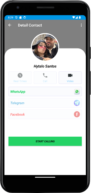 Hytalo Santos Fake Call Screenshot 1
