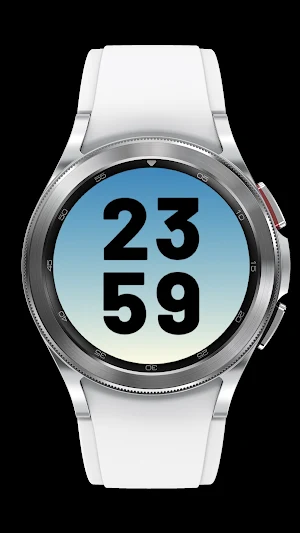 simple number watch face Screenshot 3